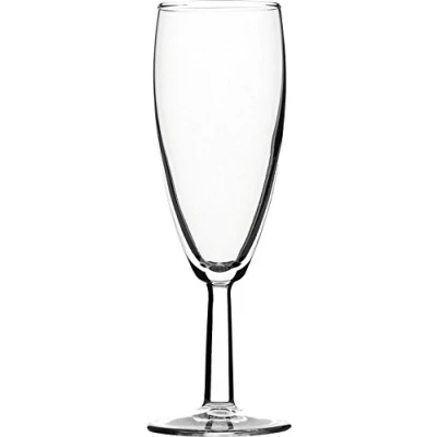 Image of Pasabahce 6 oz 48 Piece Saxon Champagne Flute Glass