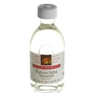 Image of Daler Rowney Georgian Oil Medium, Glass Jar, 10.14oz 300 ml, Retouching Varnish