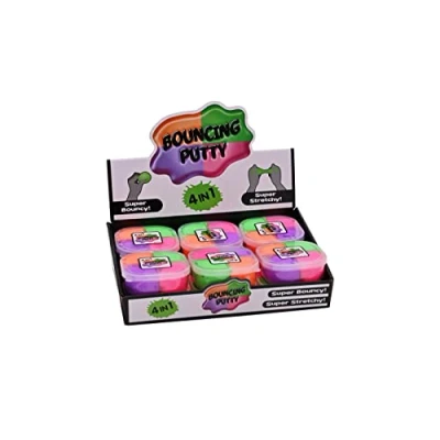Image of KandyToys Bouncing Putty Loot Bag Party Favours Fillers For Kids Stress Relief Sensory Toy