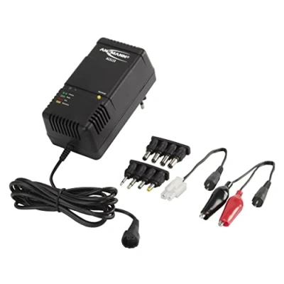 Image of Ansmann ACS 110 Battery Charger, NiMH/NiCd, 1.2 12.0V, 800mA, 100 240V AC, 1 10 hours charge time