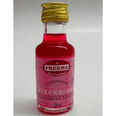 Image of Preema Strawberry Flavouring Essence 2x28ml ( 2 Pack)