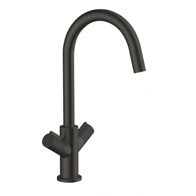 Image of Bristan Fern Easyfit Kitchen Sink Mixer Black Tap