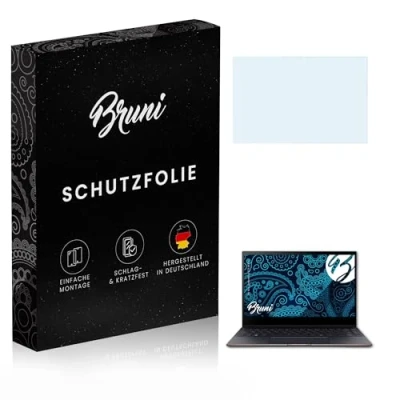 Image of Bruni Screen Protector compatible with Asus ZenBook Flip S13 UX371 Film, crystal clear Protective Film (2X)