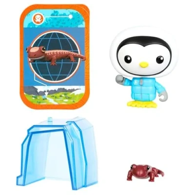 Image of Octonauts Above &amp; Beyond Peso Adventure Pack 7cm Play Figure Toy Playset with Collectible Card Accessories