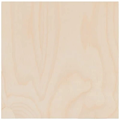 Image of Rayher Plywood Sheet for Crafts, Wood Fret Saw Projects, Large Board in the size 20x20cm, brown, 6299700