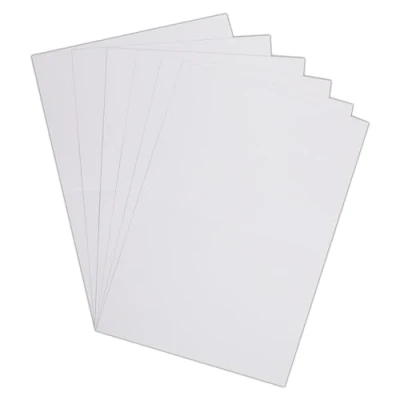 Image of Stephens Card/Envelope Pre Creased Cards A4 10 Sheets, Perfect Blank Plain Base For Handmade Cards, Personalised Greetings, Invitations, Menu And More