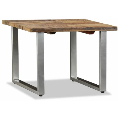 Image of vidaXL Coffee Table Solid Reclaimed Wood 55x55x40 cm