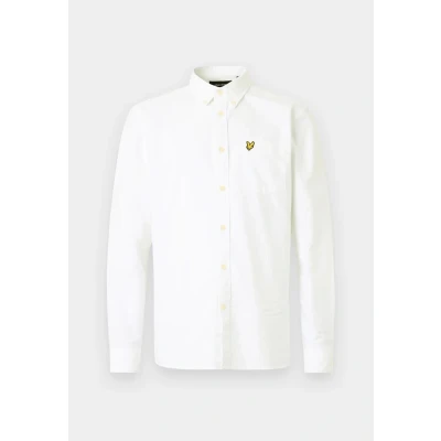 Image of Lyle &amp; Scott Plain Shirt Shirt, Men&#039;s, Size: XL, White