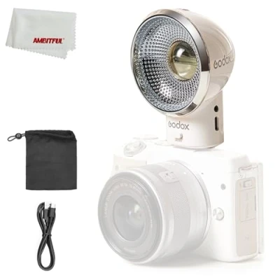 Image of GODOX LUX ELF Retro Flash for Canon Sony Leica Fuji Panasonic Universal Hot Shoe Microsingle Digital Camera Portable