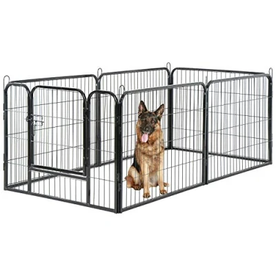 Image of UNDERDOG Heavy Duty Puppy Play Pen Playpen 6 x Panel Whelping Pens 3 Sizes in this add EXTRA TALL (Large)