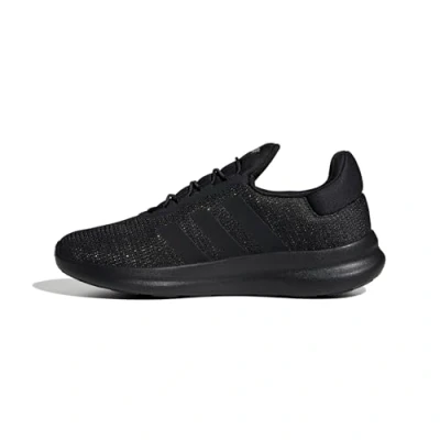 Image of adidas Women&#039;s LITE Racer 4.0 Shoes, core Black/core Black/Gold met, 5 UK