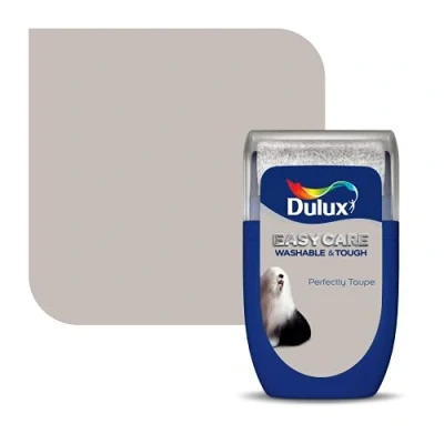 Image of Dulux Easycare Washable &amp; Tough Tester Paint, Perfectly Taupe, 30 ml