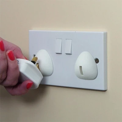 Image of Clippasafe UK Plug Socket Covers Frustration Free Packaging (12 Pack)