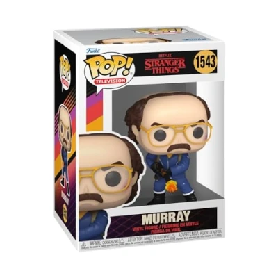 Image of Funko Pop! TV: Stranger Things Murray Bauman Collectable Vinyl Figure Gift Idea Official Merchandise Toys for Kids &amp; Adults TV Fans Model Collectors and Display