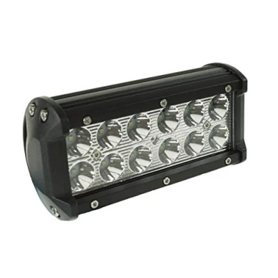 Image of 12/24V Spot LED Bar Work Lamp 12 x 3W