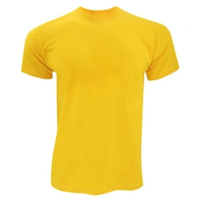 Image of Fruit of the Loom Screen Stars Mens Original Short Sleeve T Shirt (L) (Sunflower)