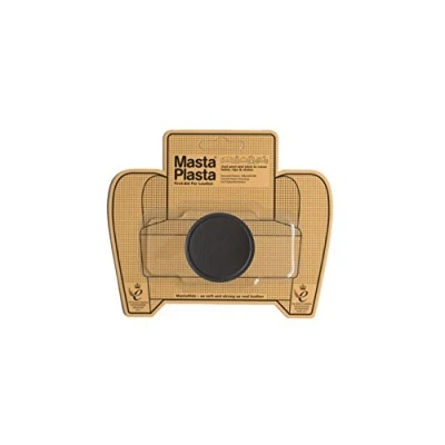 Image of MastaPlasta Self Adhesive Premium Leather Repair Patch Dark Brown Circle 5cm x (2in 2in). First Aid for Sofas, Car Seats, Handbags, Jackets