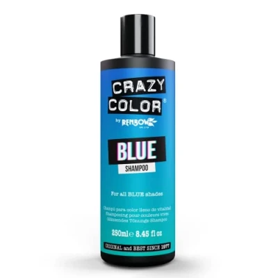 Image of Crazy Color crc041 Shampoo Blue 250 ml
