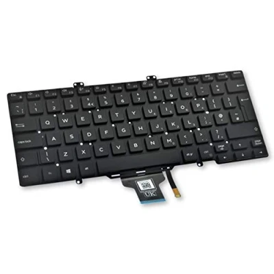 Image of Dell Latitude 7400 UK English Backlit Keyboard P4XFX
