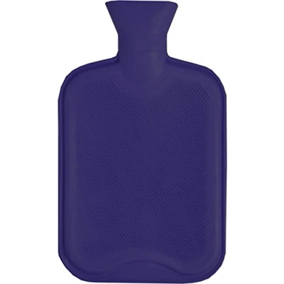 Image of Vagabond Bags Ltd 2L Ribbed Hot Water Bottle Navy