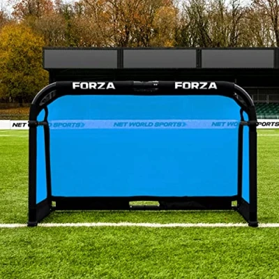 Image of FORZA Replacement POD Goal Nets [3x Sizes, 9x Colours] Football (Electric Blue Net, 4 x 2.5)