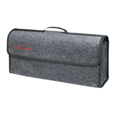 Image of Walser boot Bag Toolbag organiser Size XXL, Needle Felt Organiser, Car Bag, Storage 57x21x16 cm grey