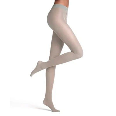 Image of FALKE Women&#039;s Matt Deluxe 30 DEN W TI Sheer Plain 1 Pair Tights, Grey (Arctic 3173), S M