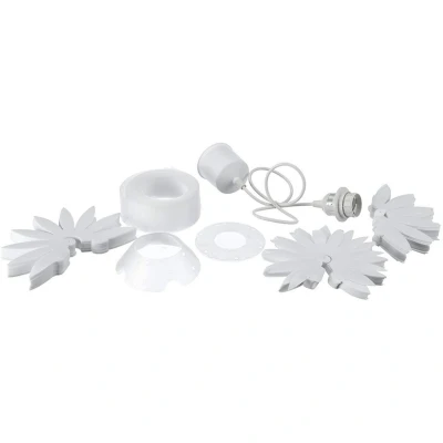 Image of Lotus Spherical Pendant Ceiling Light White
