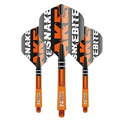 Image of RED DRAGON Peter Wright Flight &amp; Stem Combo Pack 2 (3 sets per pack)