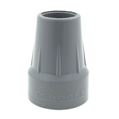 Image of Genuine Coopers 25mm 1&quot; Type Z Rubber Ferrules End Caps Stoppers Tips for Crutches