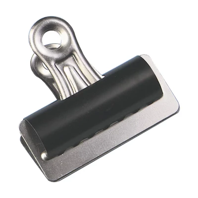 Image of Q Connect Grip Clip 75mm Black (10 Pack) KF01291