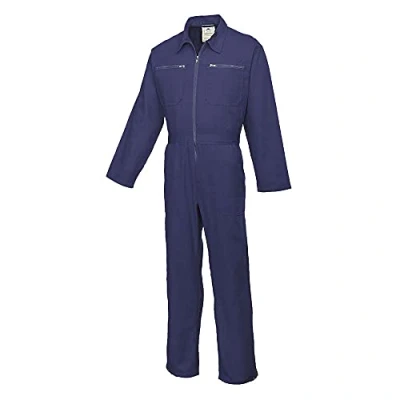 Image of Portwest Cotton Boilersuit Navy 4XL