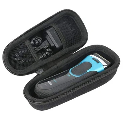 Image of Khanka Hard Case for Braun Series 3 310s ProSkin 3040s 3080s 300s 3010BT in 1 3000s 3010s 3030s Wet and Dry Rechargeable Electric Shaver Razor.(case only)