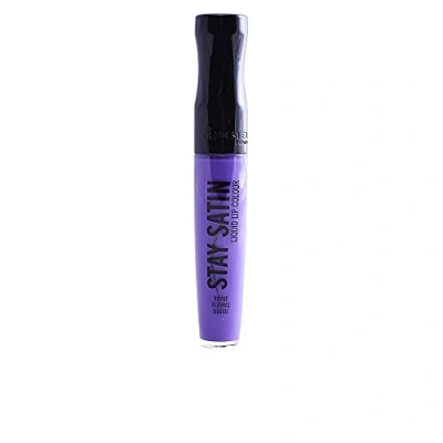 Image of Rimmel London Stay Satin Liquid Lipstick, Atomic, 5.5 ml