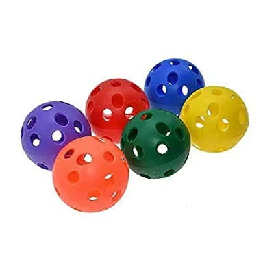 Image of Pre Sport Unisex Youth Airflow Ball (Pack of 6), One size Multi coloured