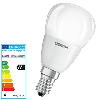 Image of Osram Parathom Advanced Classic P 25 DIMMABLE. Led Light Bulb 220 240v 3,2w 2700k e14. Equals 25w.