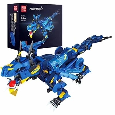 Image of Mould King 13147 Remote Control Dragon Robot Building Blocks Model, 410 Pieces Toy Construction Set as / Gift Collectibles