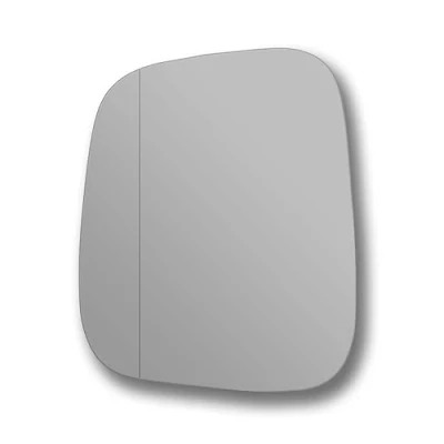 Image of Less4spares Wing Mirror Glass Left Compatible with VW Transporter 2003 2009 STICK ON Passenger Near Side Blind Spot