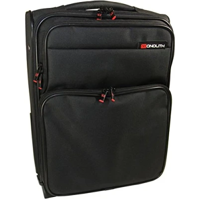 Image of Monolith laptop case trolley, polyester, black