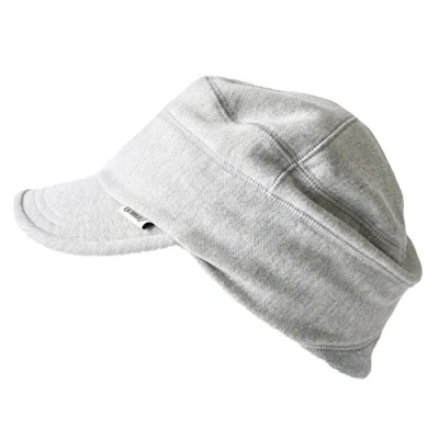 Image of CHARM Work Cap Military Hat Summer Winter Men Women Peak Stretch Light Grey