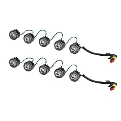 Image of 503861999, 5802211102 Daytime running lights kit HELLA 2PT 010 458 711