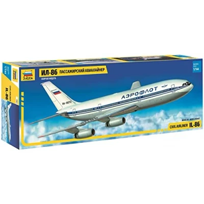 Image of Zvezda 500787001 1:144 Passenger Aircraft Ilyushin IL 86