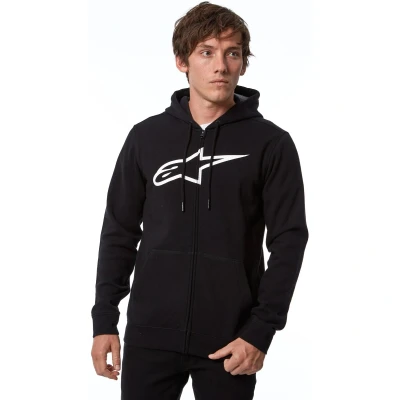 Image of Alpinestars, Ageless Ii Fleece, Hoodie, Black/White, Xxl, Man