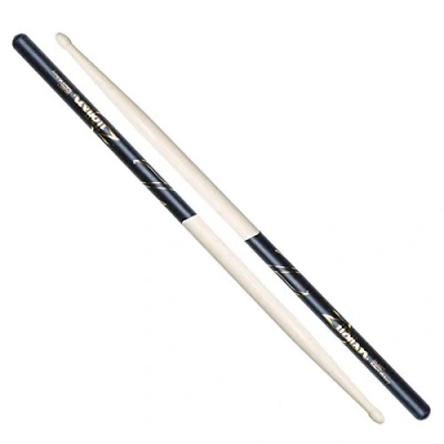 Image of Zildjian 5A Hickory Drumsticks Wood Tip Black DIP