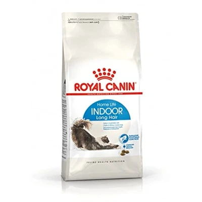 Image of Royal Canin Indoor Long Hair Adult Dry Cat Food, 2kg