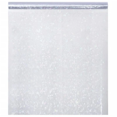 Image of vidaXL Window Film Frosted 3D Rainbow Pattern 60x2000 cm PVC