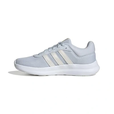 Image of adidas Women&#039;s LITE Racer 4.0 Shoes, Halo Blue/Zero Metalic/Warm Vanilla, 7 UK