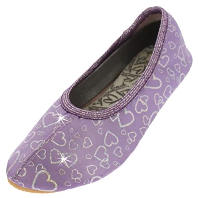 Image of Beck Deluxe Slipper, Purple, 9.5 UK Child