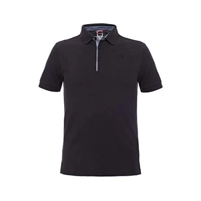 Image of THE NORTH FACE Men Premium Polo Piquet Tnf Black/Tnf Black, X Large