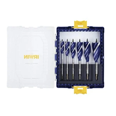 Image of IRWIN Tools Speedbor Drill Bit Set for Wood, 6 pc. (IWAX236PC)
